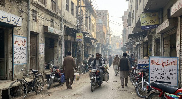 Dust in Lahore
